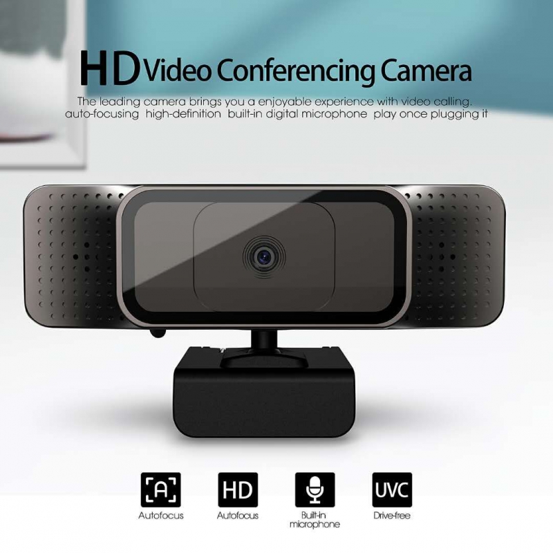 Full HD 1080p USB cam Auto Focus Video Camera with Microphone for